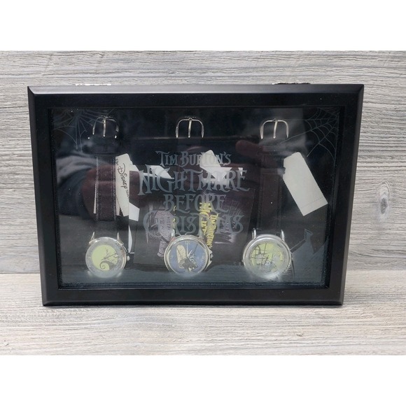 Fossil Accessories - Disney Gallery Nightmare Before Christmas Limited Edition 3 Watch Set #1385/1500